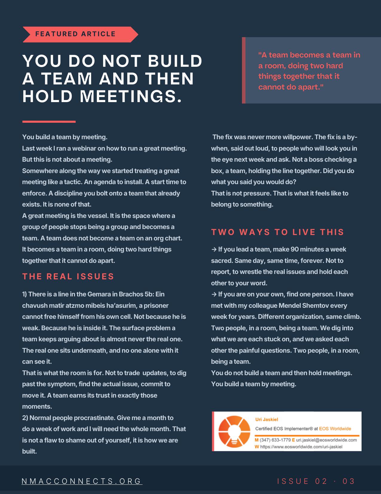 NMAC Connects August 2026 newsletter page 3